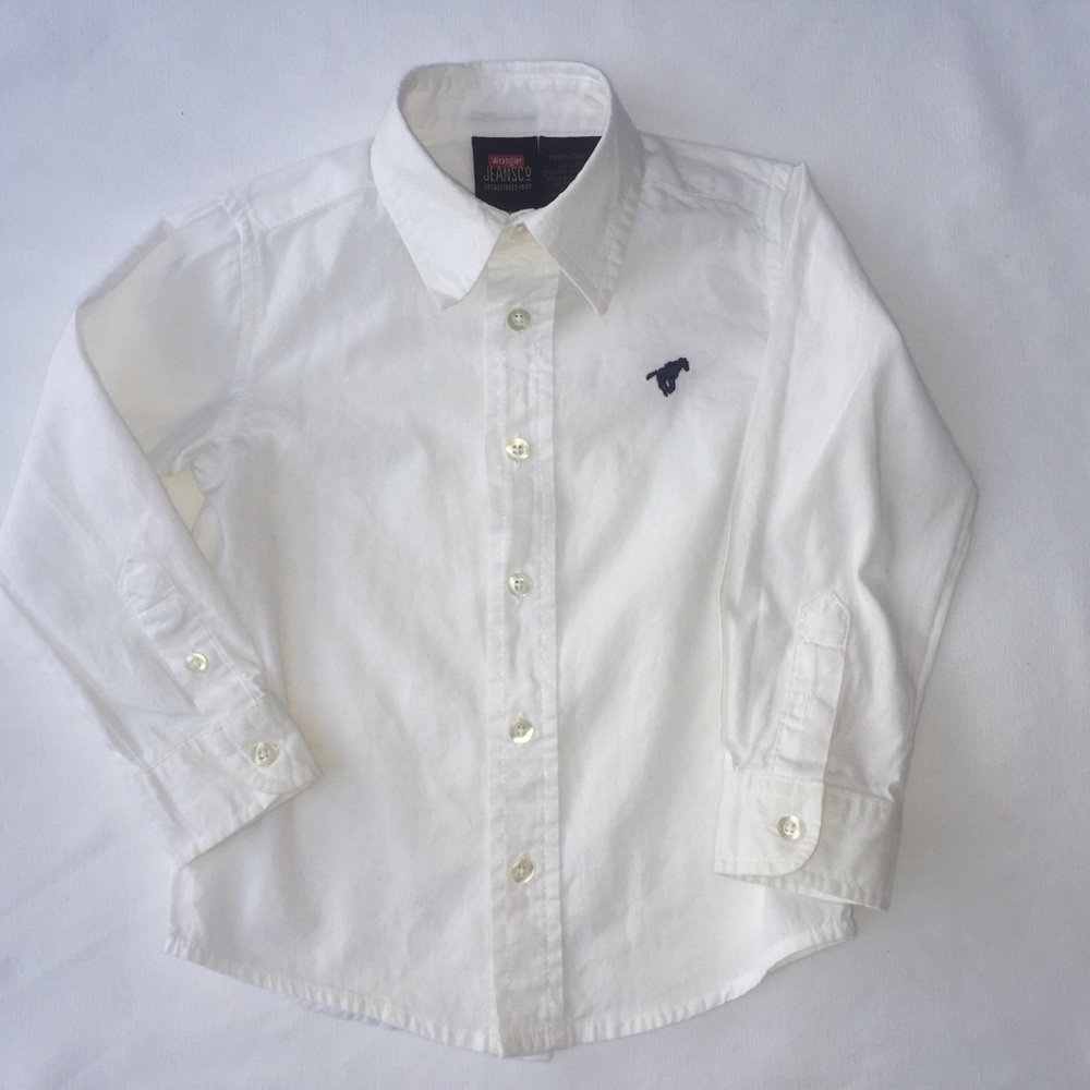 Wrangler Jeans Co. 3T button down shirt, EUC
